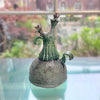 contemporary ceramci botanical sculpture by Michelle Young Hares at Bluecoat Display Centre - back view
