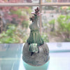 contemporary ceramci botanical sculpture by Michelle Young Hares at Bluecoat Display Centre - left side view