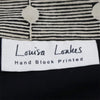 Artists label on Laugh and Hail bag by Louisa Loakes
